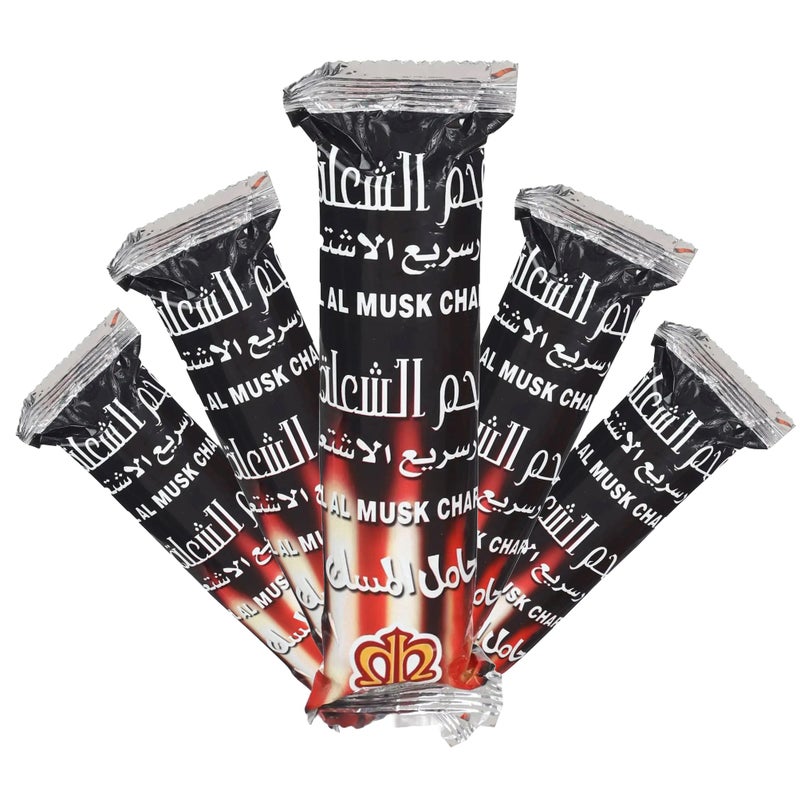 Fast-Lighting Charcoal for Incense | 50 Tablets | Easy & Instant Ignition | 45-Mins Clean Burn | Spark-Free | 33mm Tablets from Al-Shola - Image 1